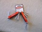 3952 820909880004 Craftsman Piece Hex Key Set Red Standard Metric