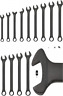 837013035756 Neiko Jumbo Combination Wrench Set Piece Mm To