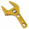 8542037629 Large Opening Adjustable Wrench Lightweight Aluminum Alloy Short Gold