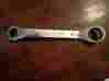 9-43365 Craftsman 11 16 X 7 8 In 12 Pt Offset Ratchet Wrench Box-end