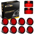 957119r046du7g6i Partsam Waterproof Red Round Brake Light Black Grommet For Boat