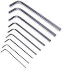 97333 Kc Professional Hex Key Set Long Arm Piece 074972973334