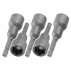 A12091100ux0347 Uxcell Pcs Long Hex Magnetic Power Socket Nut Driver Setter