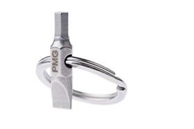 A13 Photographers Multitool 5/32 4mm Allen Wrench Hex And Flat Head Key Chain