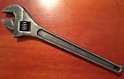 Ab-15 Williams Tools Heavy Duty Industrial Black Adjustable Wrench Usa Vtg
