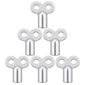4755qvoq2279 Abeillo Radiator Valve Keys Set For Bleeding Cast Iron Heating Systems 6 Pieces