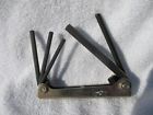 20511 Allen Wrench Set 5 Key Folding Eklind Sae Hex Lot Pocket