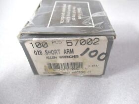 57002d Allen 0.028inch L-key Alloy Steel Short Arm Hex Key