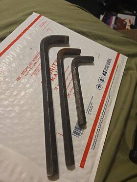 57036 Allen 5/8 Two 1/2 Wrenchs Lot Of 3 Total