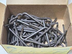 57124 Allen 67 Pcs. - 4mm Short Arm L Hex Key Wrenches Made In Usa N W