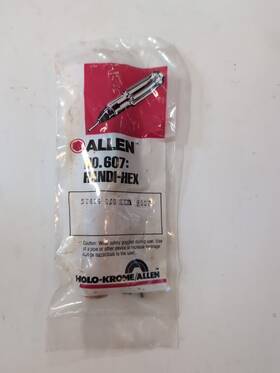 57414 Allen 57514 1/8 Handi-hex No. 607 Wrench Hex Holo-krome Qty 1 Usa