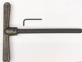 78016 Allen 1/2 Inch T-handle Hex Key Set #609 Usa