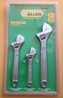 66612g Allen 8 " Adjustable Nip 3 6 Set Pc 10 Wrench -