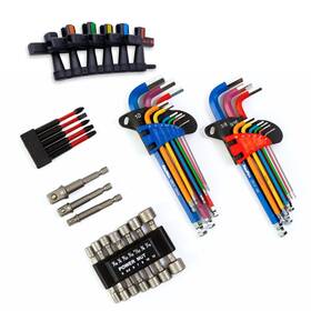 Allenmate 850032838153 5size Magnetic Allen Key Adapter And Hexmate Kit Ideal For Diy Projects Furniture