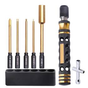 U2a0462 Allinrc 1.5mm 2m 2.5mm Hex Bit Set Allen Wrench Drill Bits Nut Driver 7mm Philli