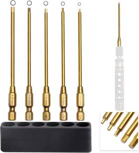 U2a0463 Allinrc 1.27mm 1.5mm 2.0mm 2.5mm 3.0mm Hex Bit Set Allen Wrench Drill Bits