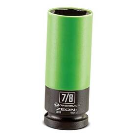 941432m Alltrade Tools Zeon Lug Nut Socket Set For Damaged Nuts - Green 7/8 Inch