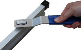 Alvin 088354810858 Stick-file Wrench Hanging Clamp Blueprint Stainless Steel Blue