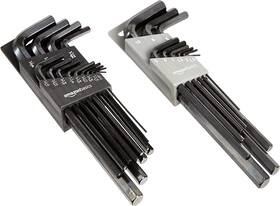 Ds-amz031 Amazon Basics 22-piece Long Arm Hex Key Wrench Set - Sae/metric Ds-amz031 Amazon Basics 22-piece Long Arm Hex Key Wrench Set - Sae/metric