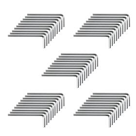 Hjl20230206 Antrader 3mm Allen Wrench L-shaped Hex Key Set - 50 Piece Repair And Installation Tool