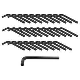 Antrader Hjl20250414 5mm Allen Wrench L-shaped Hex Key Set 30pcs Repair And Installation Tool