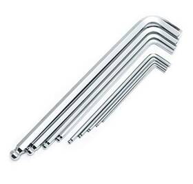 St09124sj Apex Tool Group 9-piece Metric Hex Key Set Extra-long Ball-end Design With A Green Storage