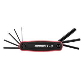 Aht08001 Arrow Fastener 8pc Folding Hex Key - Sae/mm Set 1pk