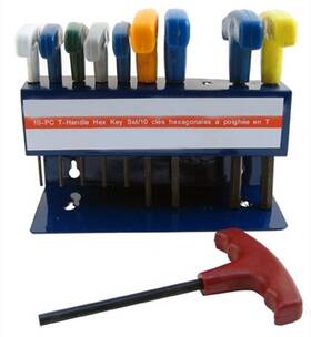 Ate-41069 Ate Pro. Usa Metric T Handle Hex Key Set