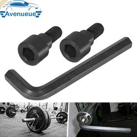 Ave00796 Avenueue Replacement Hex Bolts And 12mm Allen L-wrench Tool For Olympic Curl Bars
