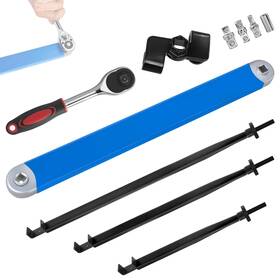 4414221993 Axfvd Offset Extension Wrench Clamps Tight Tool - 6-piece Set Blue