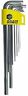 Ayks910 Asahi Metal Industry Long Hex Wrench Set Ball Catcher Type