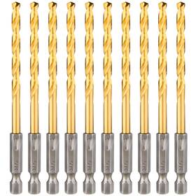 Bd230062 Baidets Hex Shank Drill Bits - Set Of 10pcs 3/16 Inch Premium 3/16in