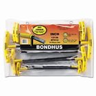 Bdh13138 10-piece Pouch Set Balldriver Hex-key T-handle Driver Bondhus