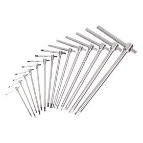 Beta 014230176109 951/s14 Set Of 14 Sliding T-handle Hex Key Allen Wrenches Fast Spinning Acti