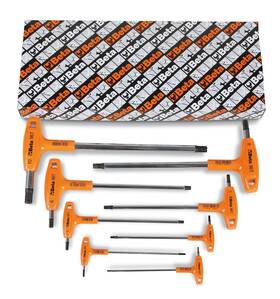 Beta 014230847658 96t Set Of 8 High Torque T-handle Hex Key Wrenches 2mm-10mm