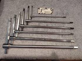 951as Beta 951as/s6x Sliding Hex Allen Wrench Set Sae 6 Piece