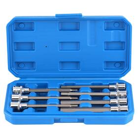 4lq8mz Bfo 7pc Hex Allen Socket Set 3/8 Drive 3-10mm Long Reach Crv Steel Kit