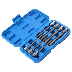 Dqb9qi Bfo 7pc Hex Socket Set 3/8 Drive 3-10mm Crv Steel Extra Long Metric Tools