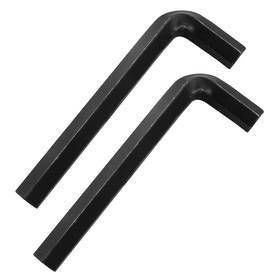 Qy20231025-011 Biaungdo 2 Pcs Black 14mm Hex Key Wrench Set - L Shaped And Small Allen For B