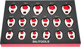 B1r95328 Bilitools Crows Foot Wrench Set 3/8 Inch Drive Crowfoot B1r95328 Bilitools Crows Foot Wrench Set 3/8 Inch Drive Crowfoot