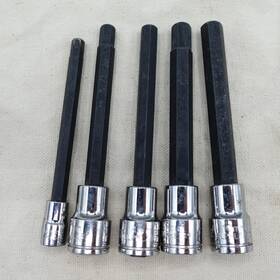 Blphl3810 Blue Point Blue-point Hex Bit Socket Set 6mm 7mm 8mm 9mm 10mm 3/8 Drive Long Tools Lot