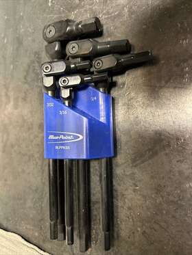 Blppks5 Blue Point Sae Pivot Head Hex Wrenches New