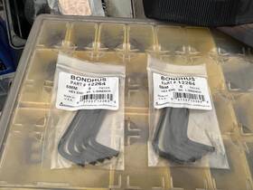 Bondhus 037231122645 12264 5mm Hex L Wrench Lot Of 10
