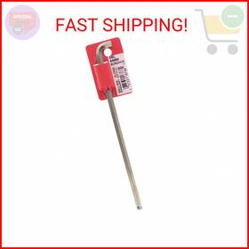 Bondhus 037231167684 16768 6mm Stubby Ball End Tip Hex Key L-wrench With Briteguard Finish T