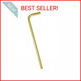 Bondhus 037231391584 3.5mm Goldguard Plated Hex L-wrench - Long Tagged/barcoded