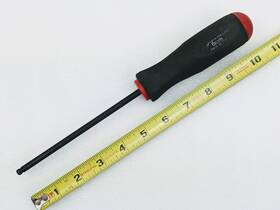 10668 Bondhus Protanium Standard Length Metric Ball Driver 6mm Allen Hex Tool