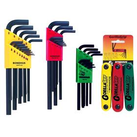 12533.22199.31834 Bondhus Hex Key Wrench And Fold Up Set Sae Metric Torx Made In Usa