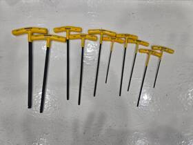 13187.13138 Bondhus T Handle Ball End Hex Wrench Sets Metric Sae And Allen Keys Made In Usa