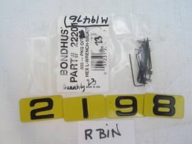 035l-wrench Bondhus 22201 .035l-wrench Key Allen Hex Short Lot Of 23