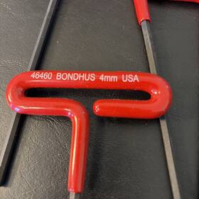 46460 Bondhus Hex Key 4mm